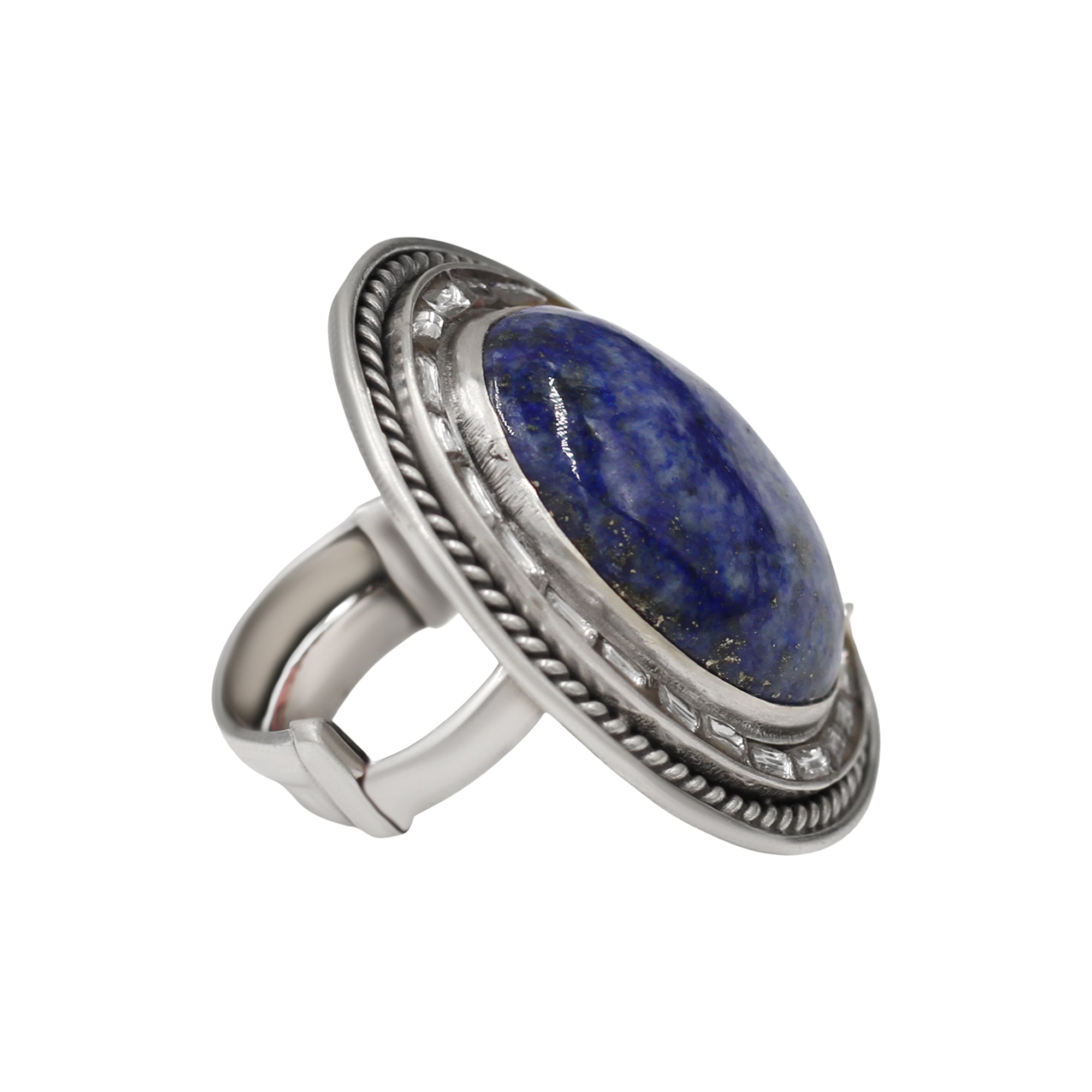 Sangeeta Boochra Classic Lapis Statement Ring
