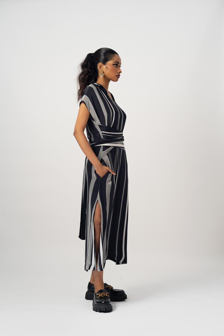 Belted dress