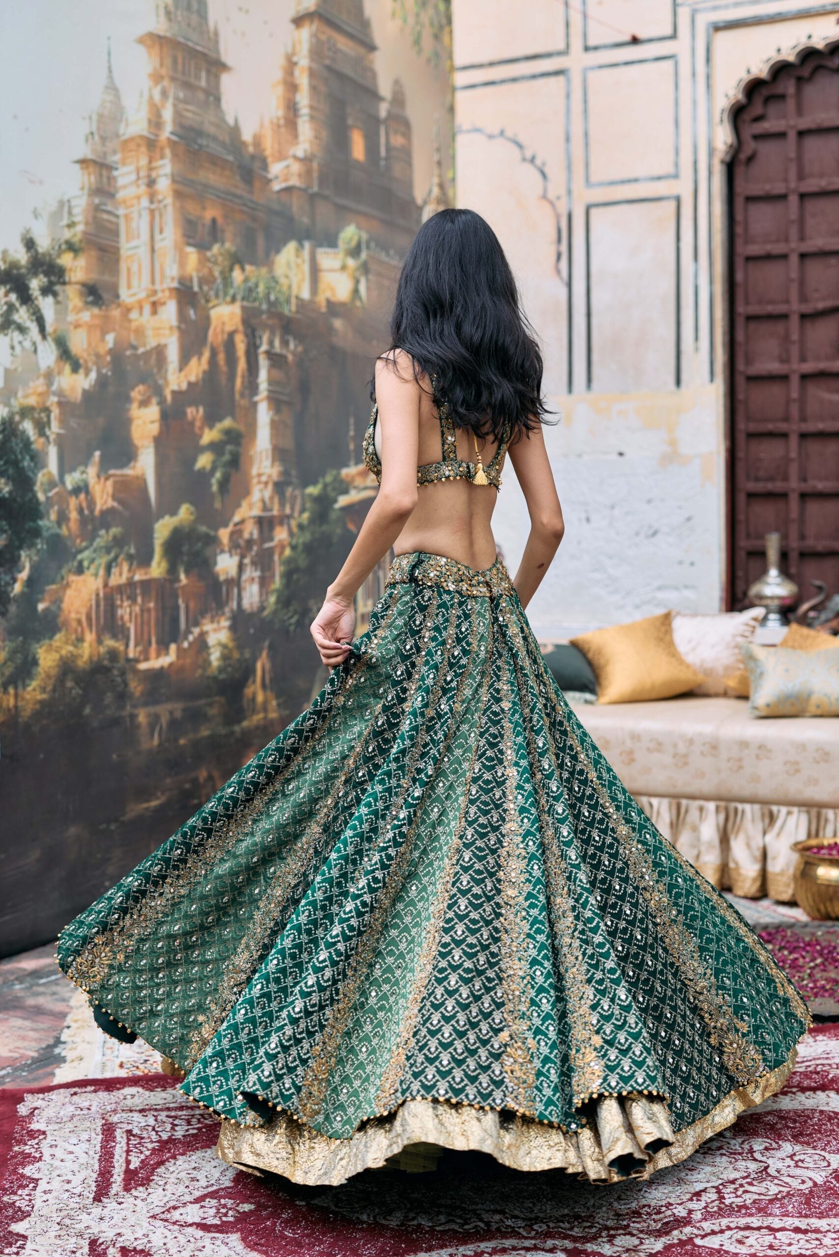 Vaidurya Lehenga Set