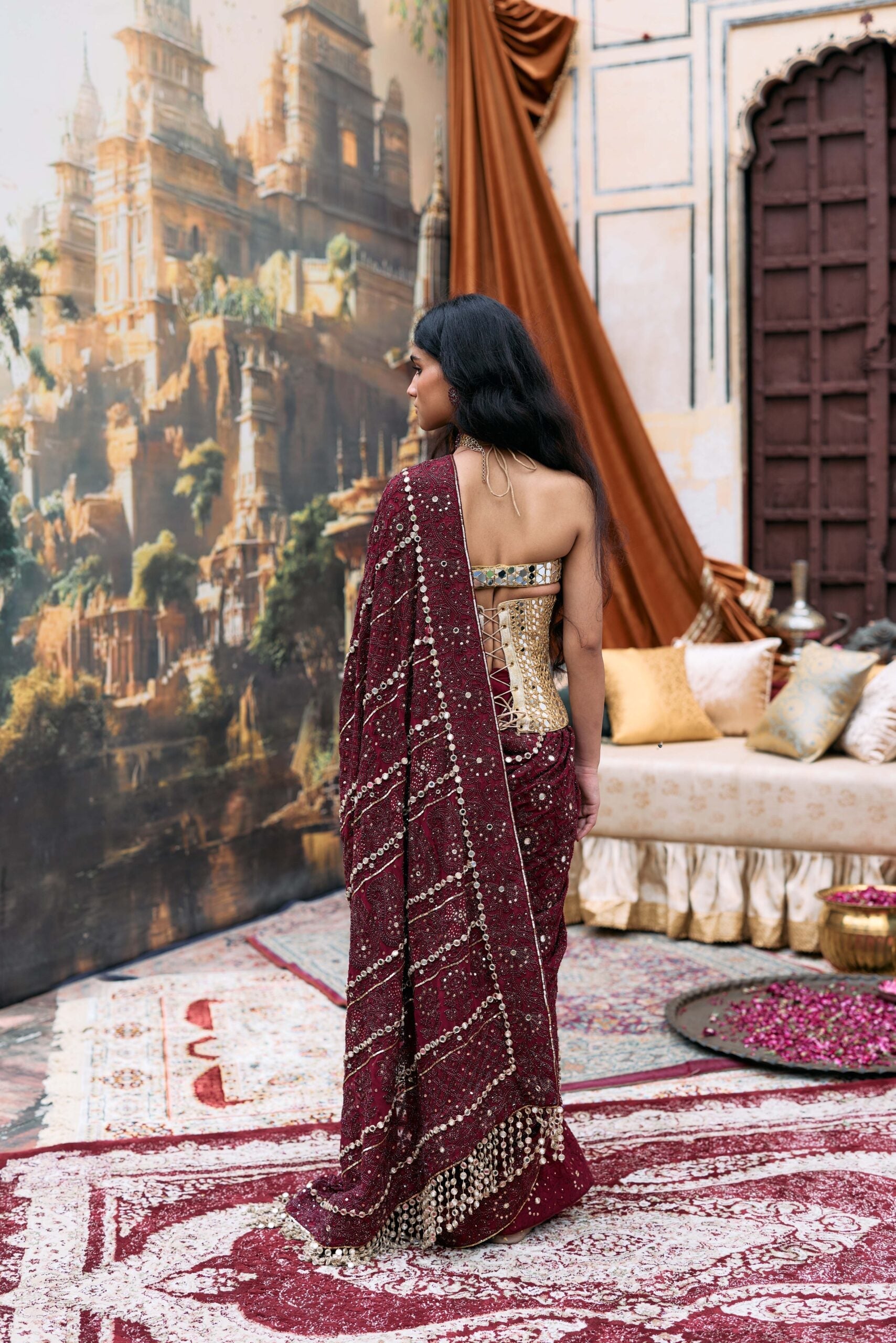 Mekhala Saree Set