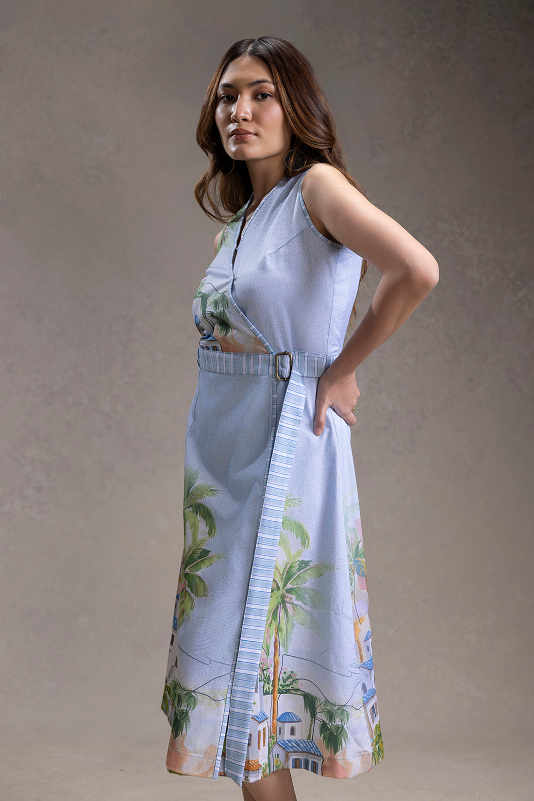 Blue Reviera Dress