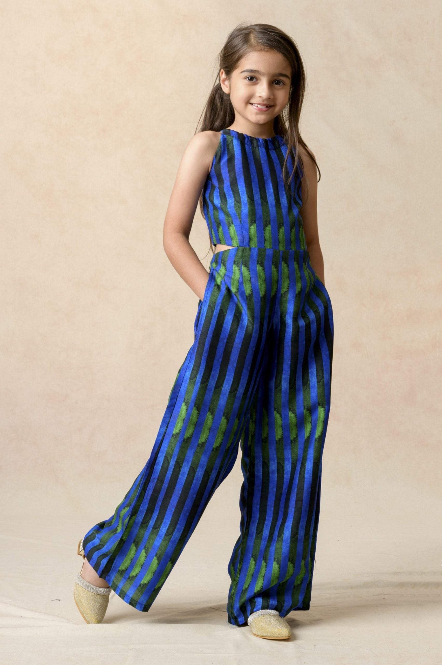 Halter neck jumpsuit