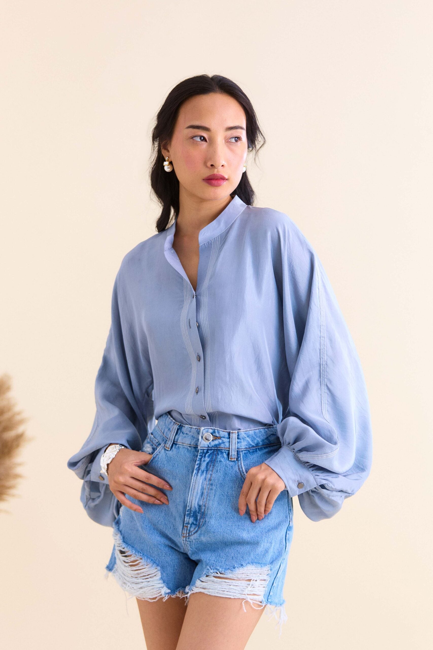 Let me be free shirtW21WN-21 Grey