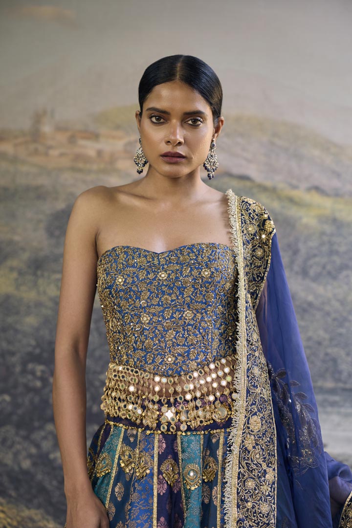 Neelratna Brocade Lehenga Set