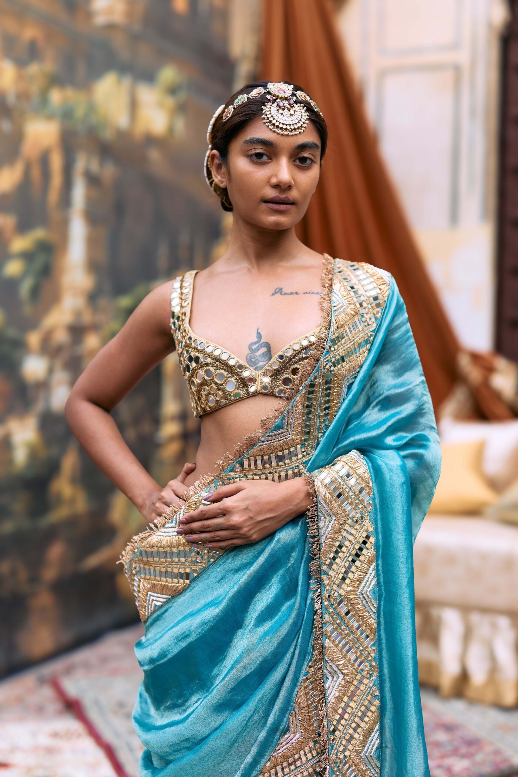 Neelima Saree Set