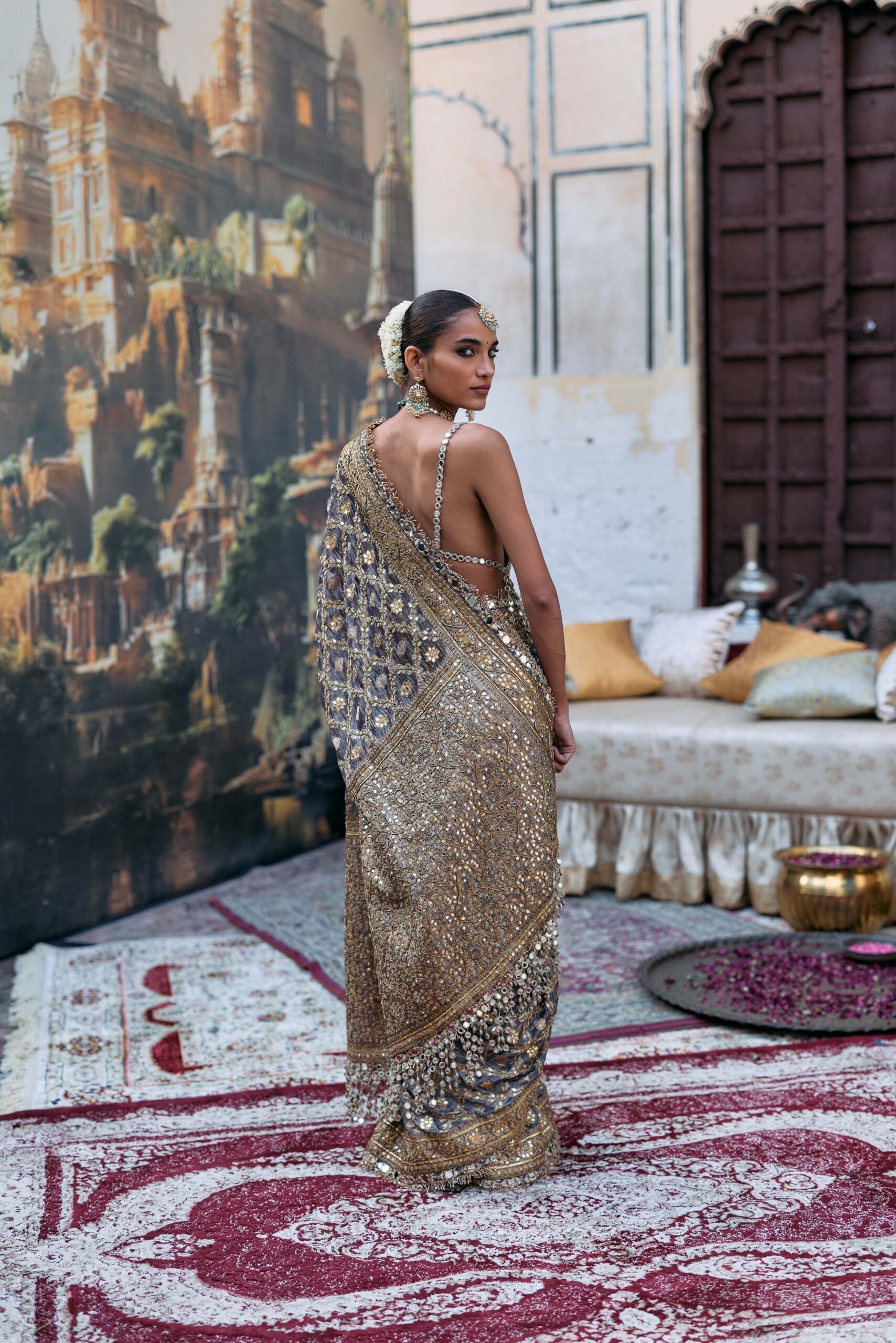 Patralekha Saree Set-B