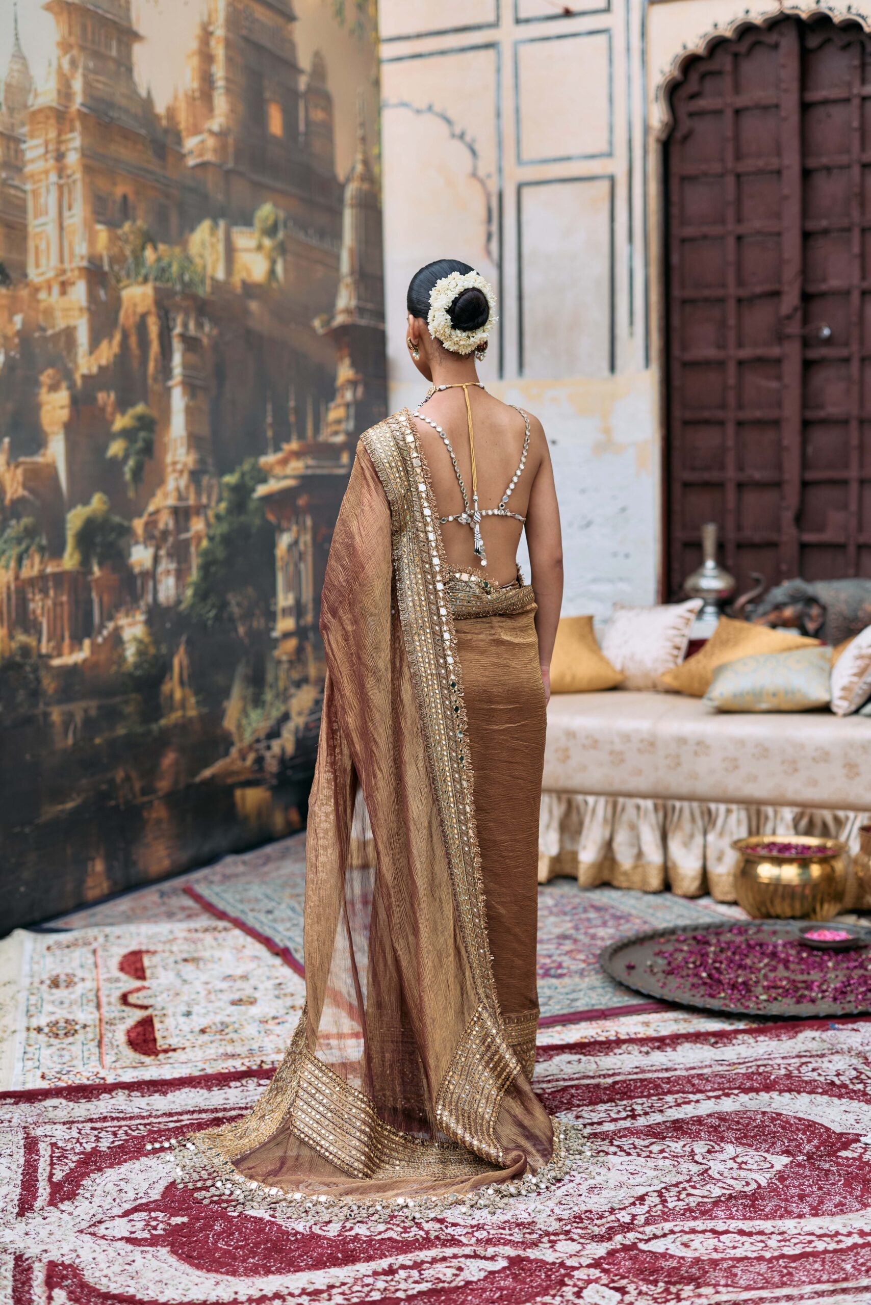 Manjusha Saree Set
