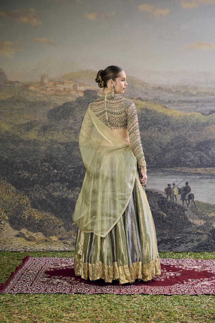 Zarreen Jadau Lehenga Set