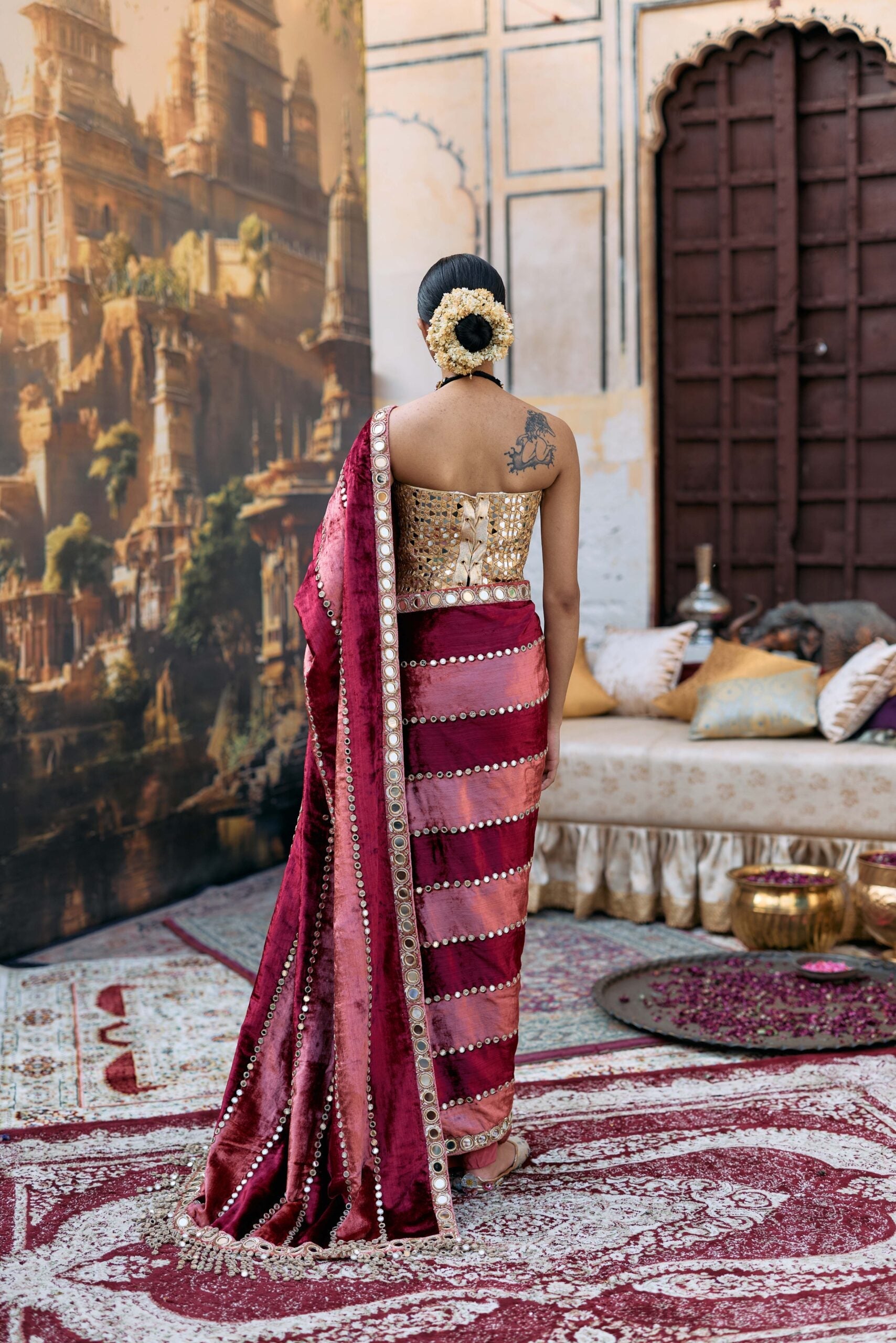 Tulika Saree Set