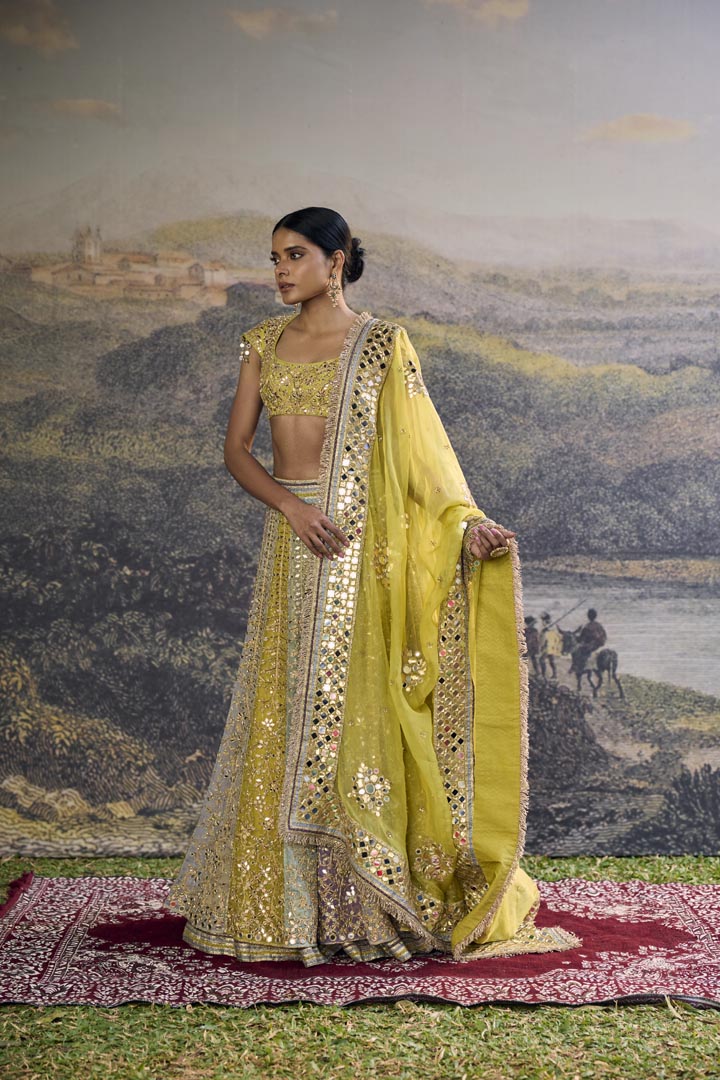 Rang Mahal Mirror Lehenga Set