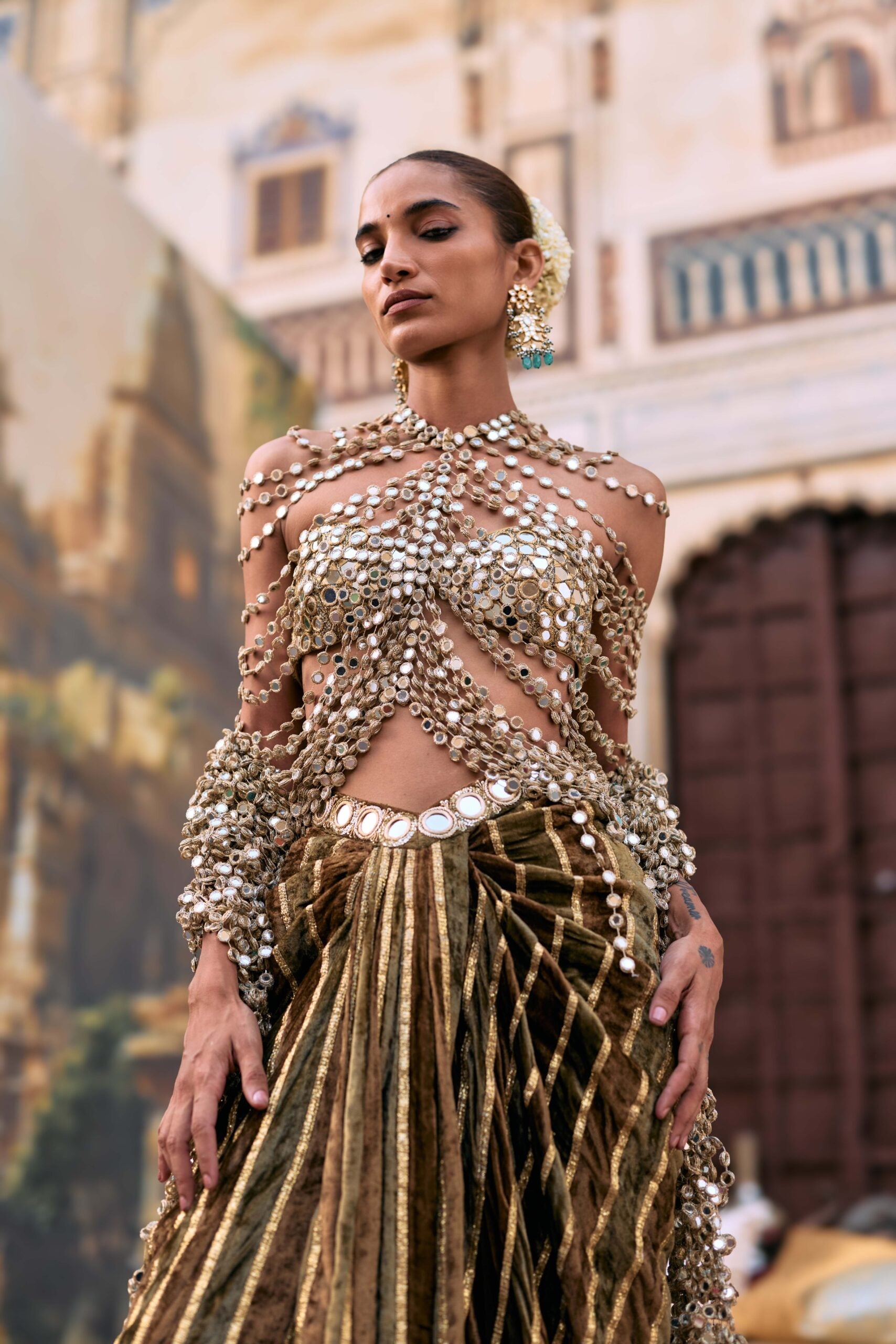 Ratnangi Skirt Set