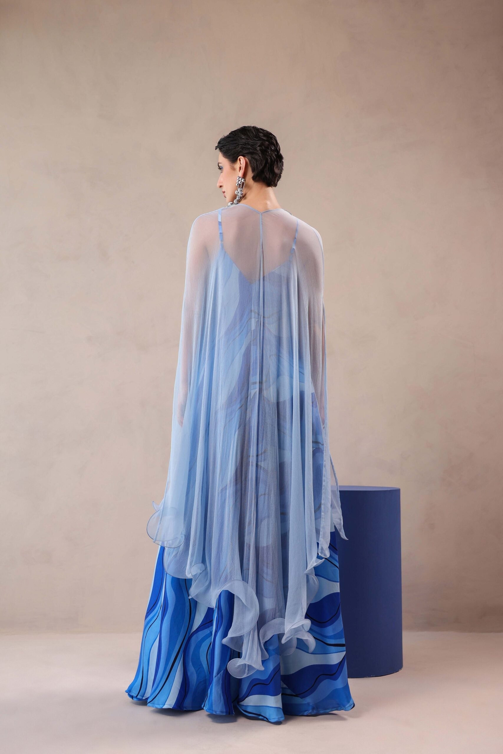 Sky High Cape & Dress set