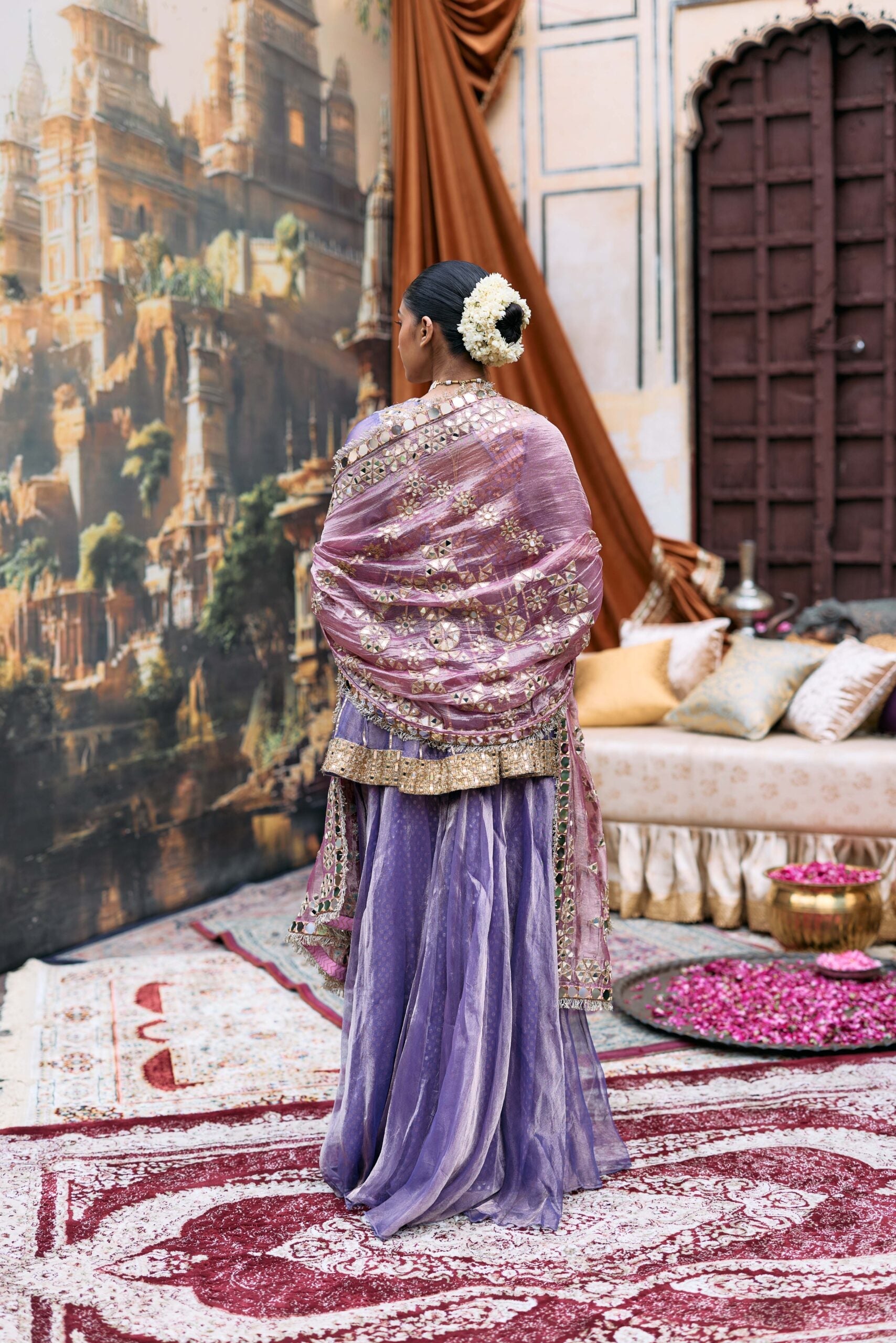 Jamunee Arzoo Peplum Sharara Set