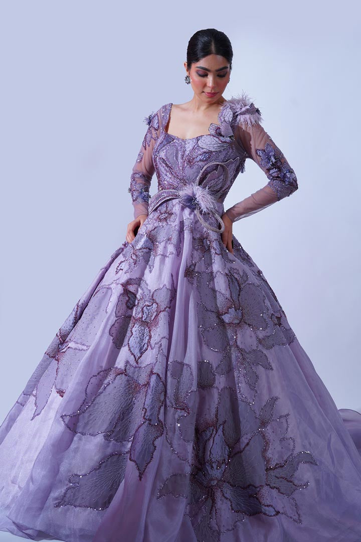 Mauve Gown