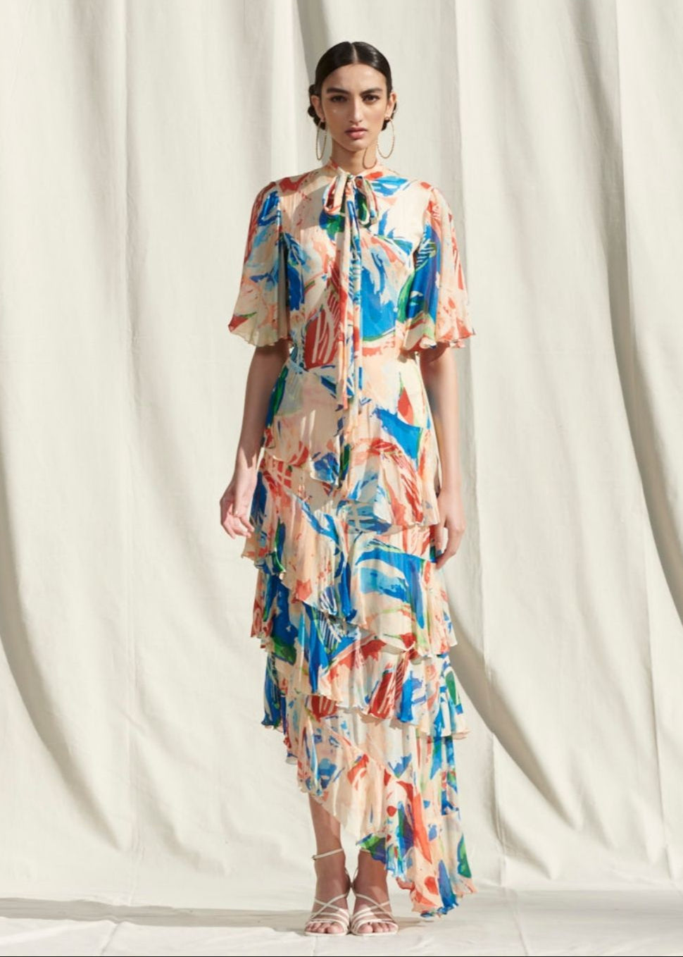 Asymmetrical Tier Dress