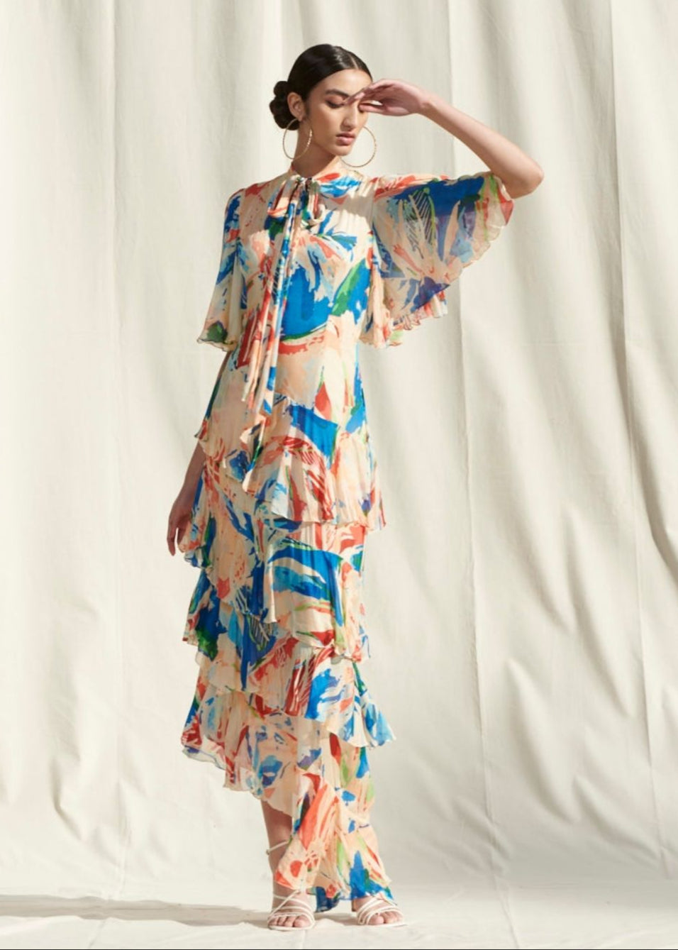 Asymmetrical Tier Dress