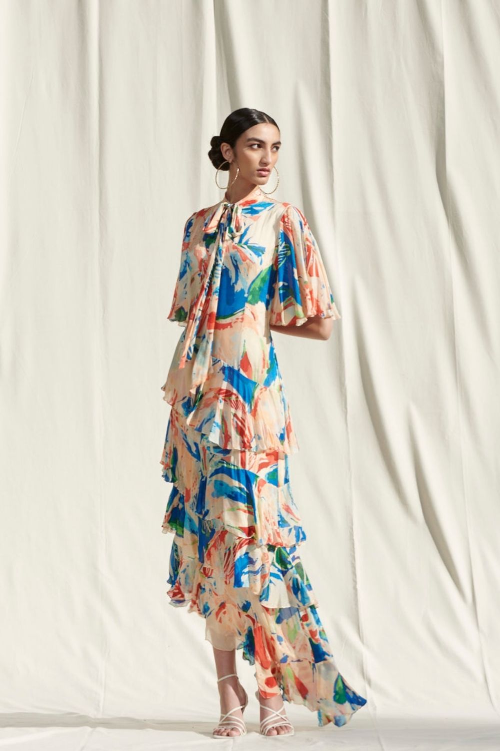 Asymmetrical Tier Dress