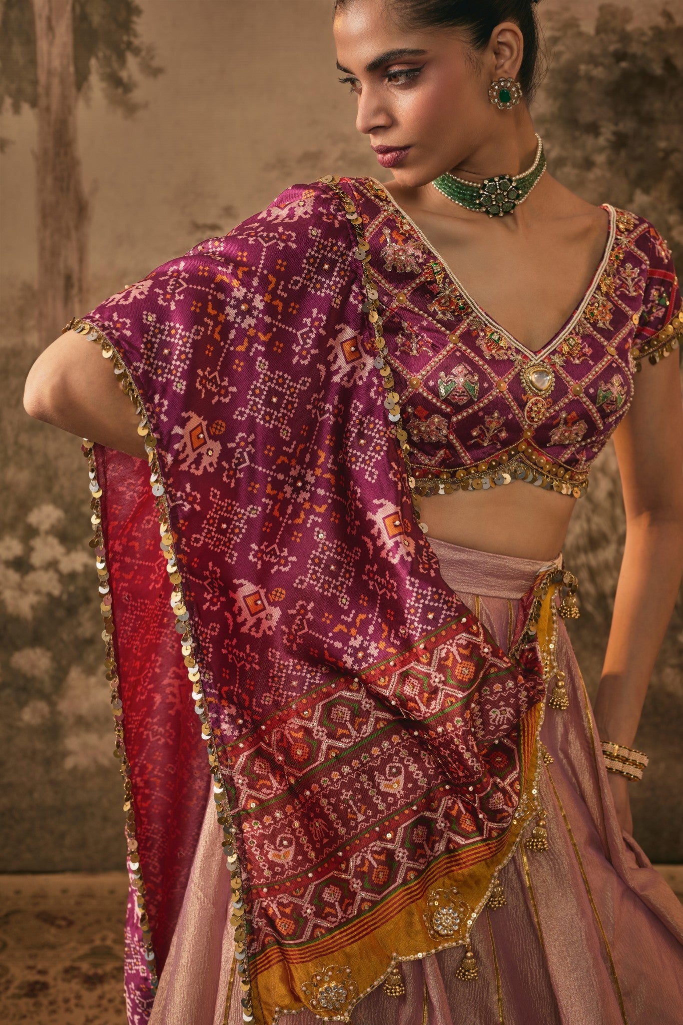 PATOLA  LEHENGA SET