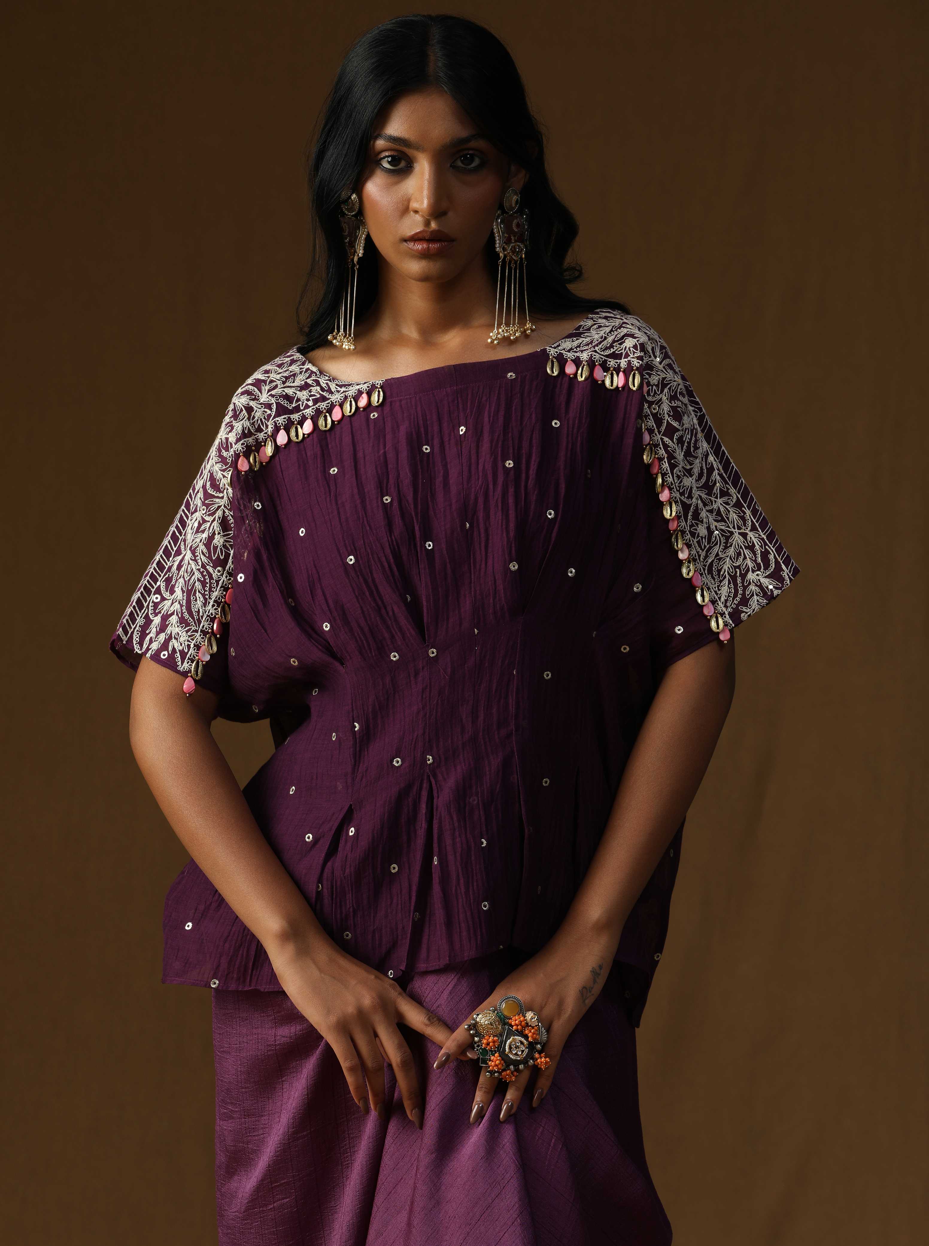 Indulekha � Noor Neel Indo-Western Set