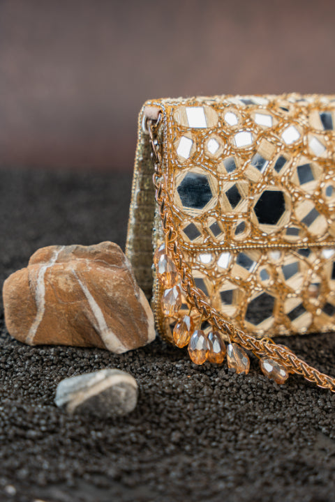 Aynali slate gold mini