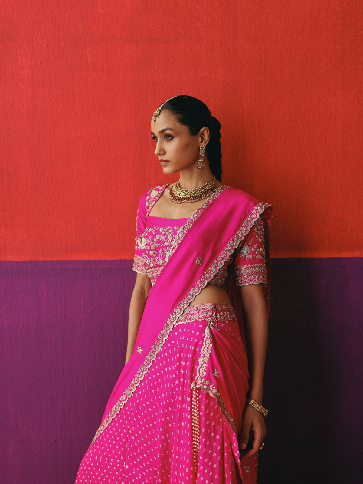 Jhoom lehenga