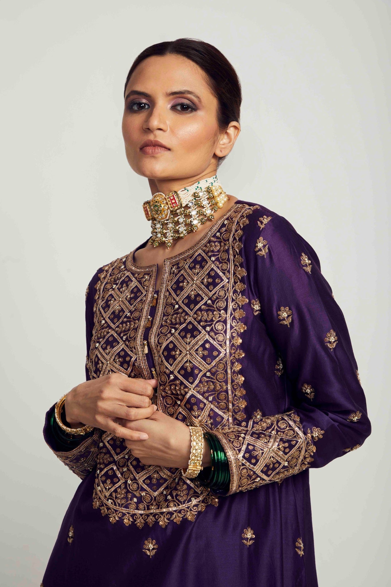 Signature sharara set