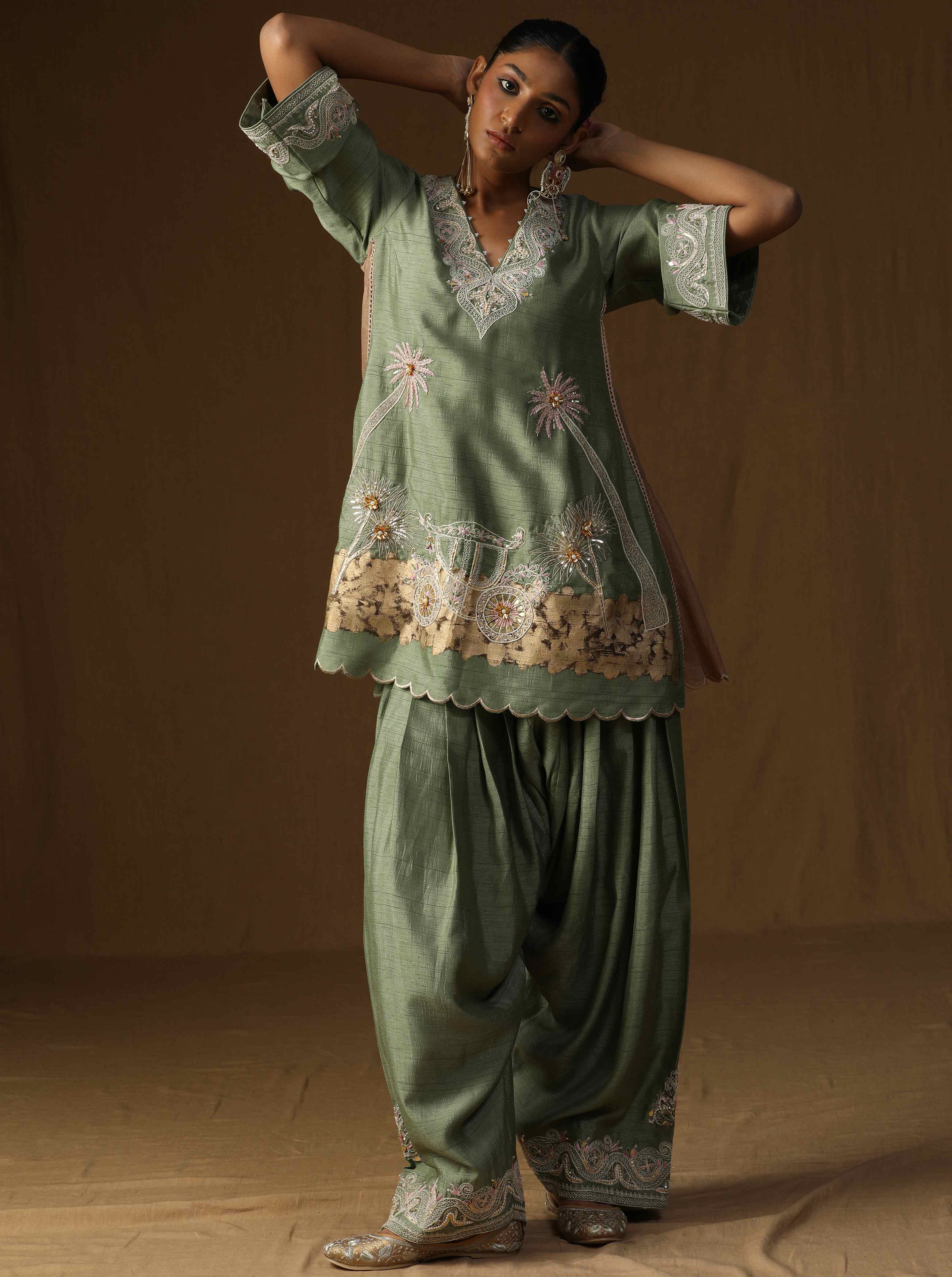 Vanya � Harit Embroidered Suit Set