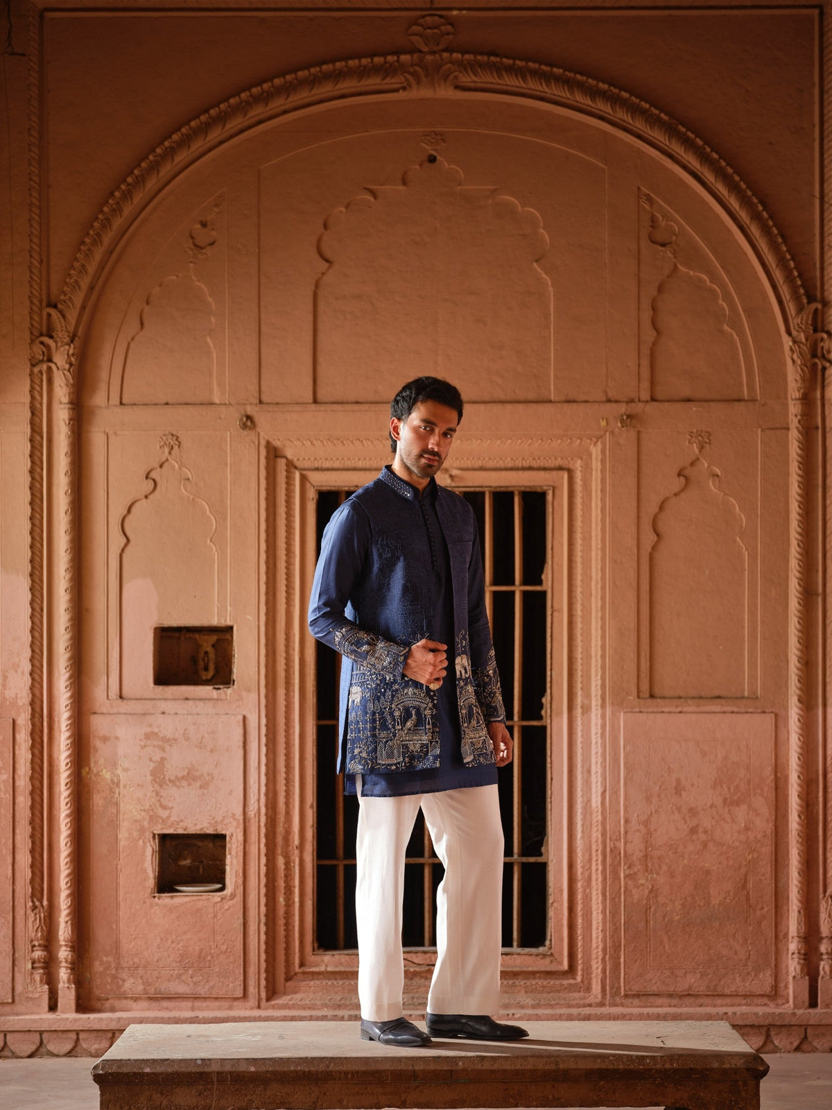 Chitrasari Kurta Jacket Set