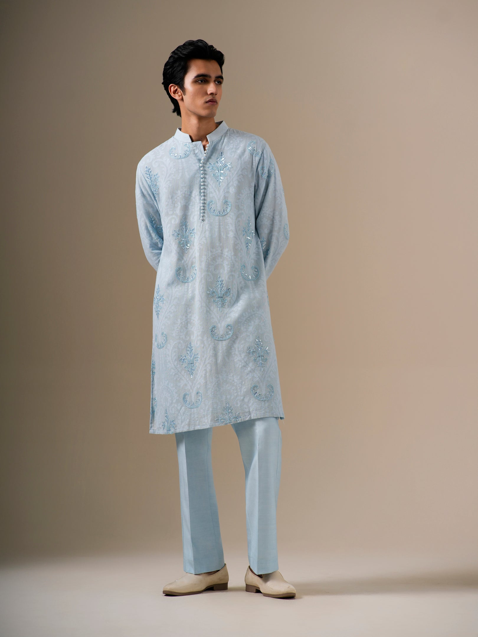 Azure Noor Kurta Set