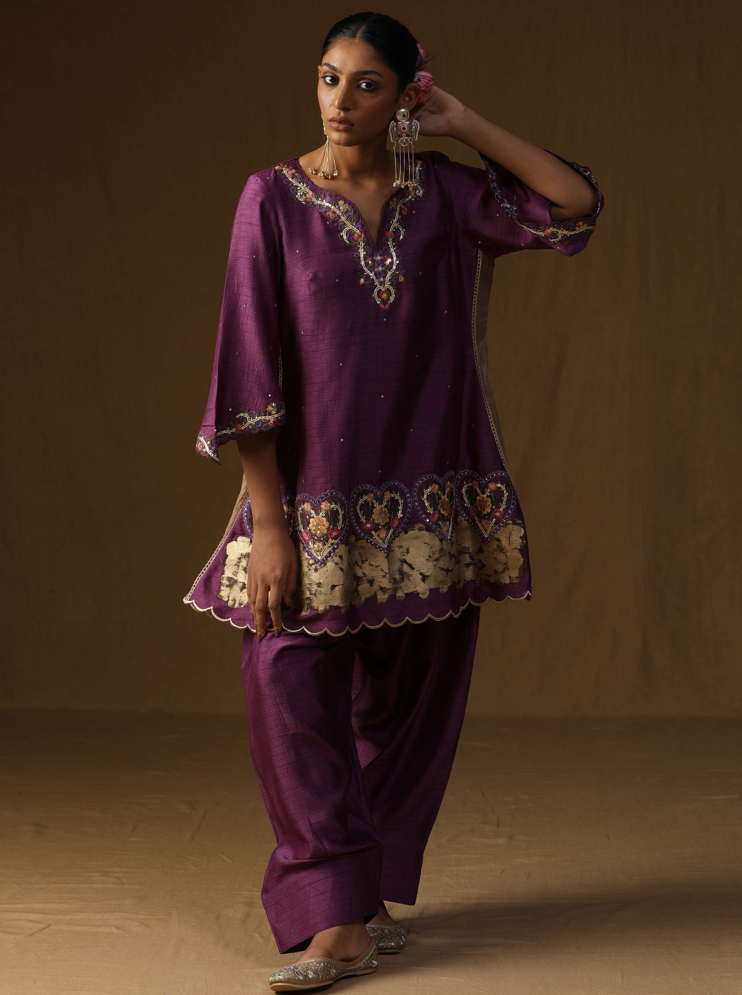 Vanya � Mridul Baingani Embroidered Suit Set