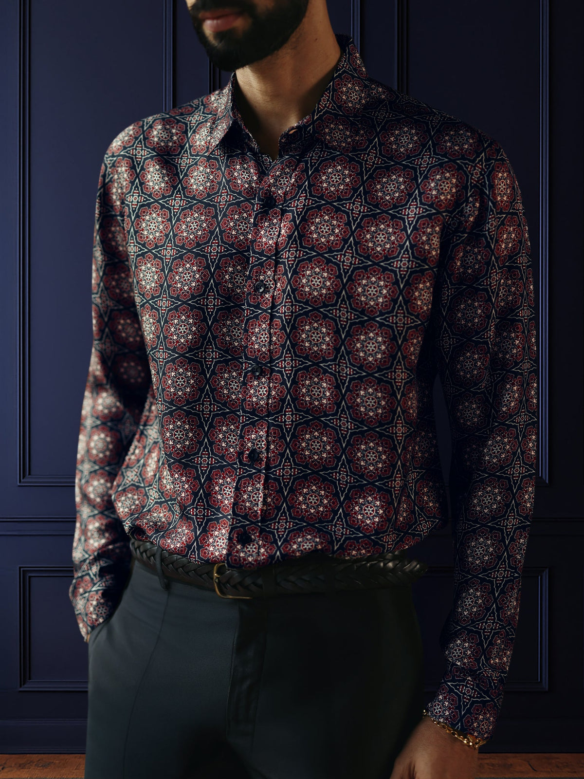 MIDNIGHT MOSAIC SHIRT