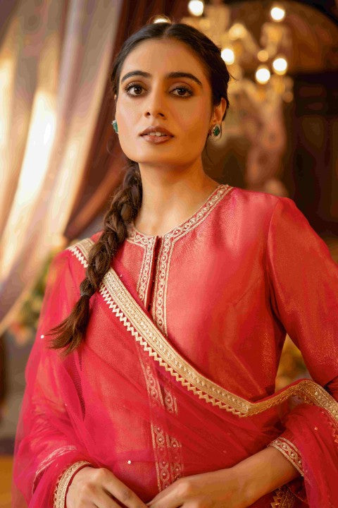Magenta pink jacket suit - image 2