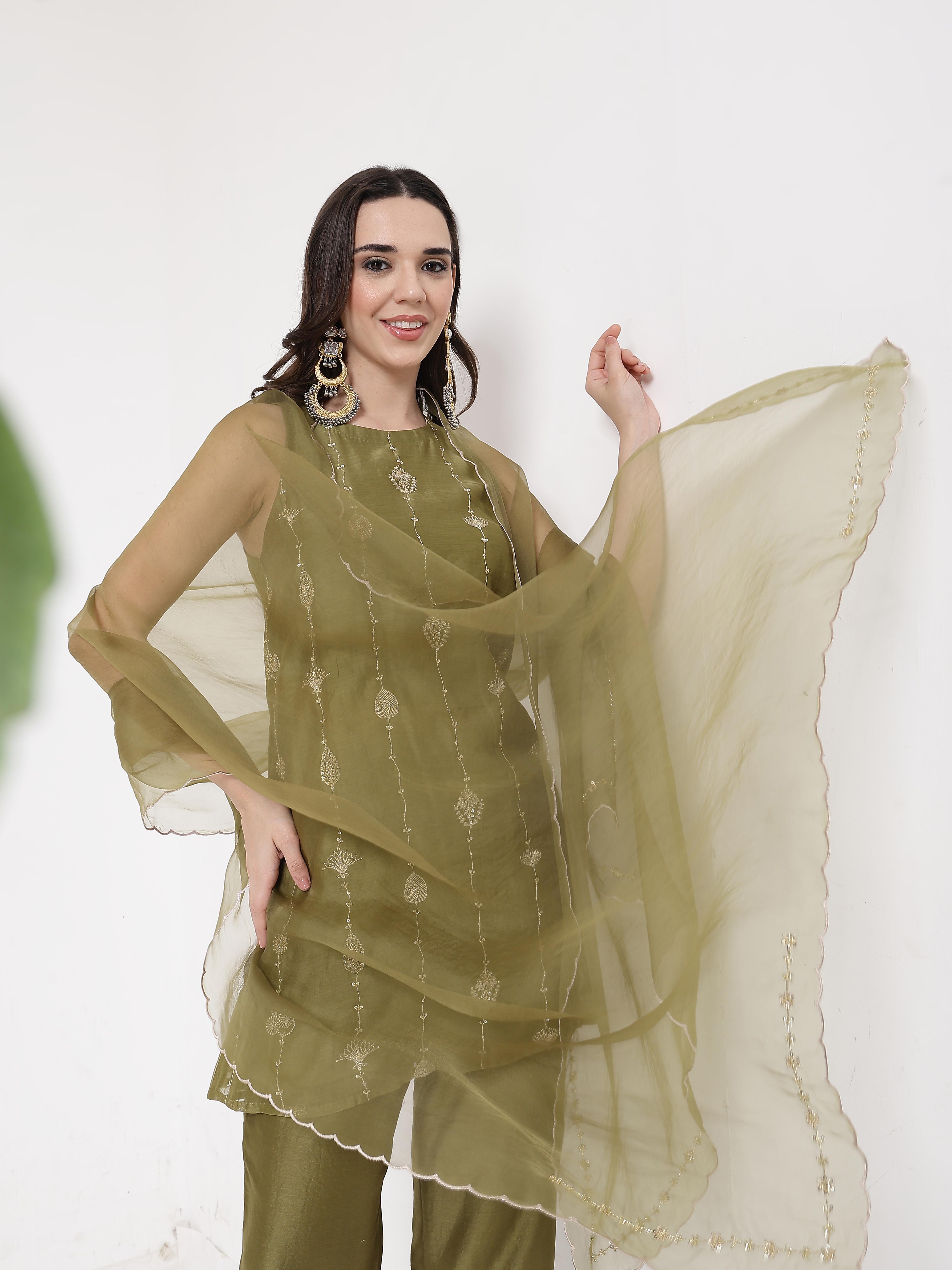 Olive A-line Set