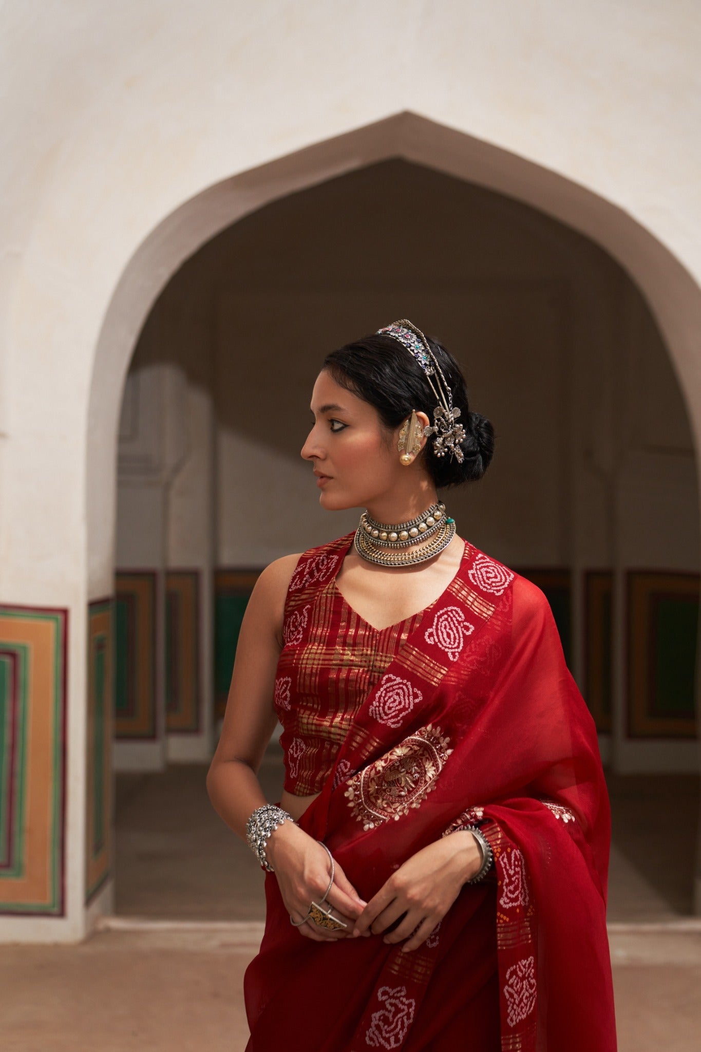 Mandala saree