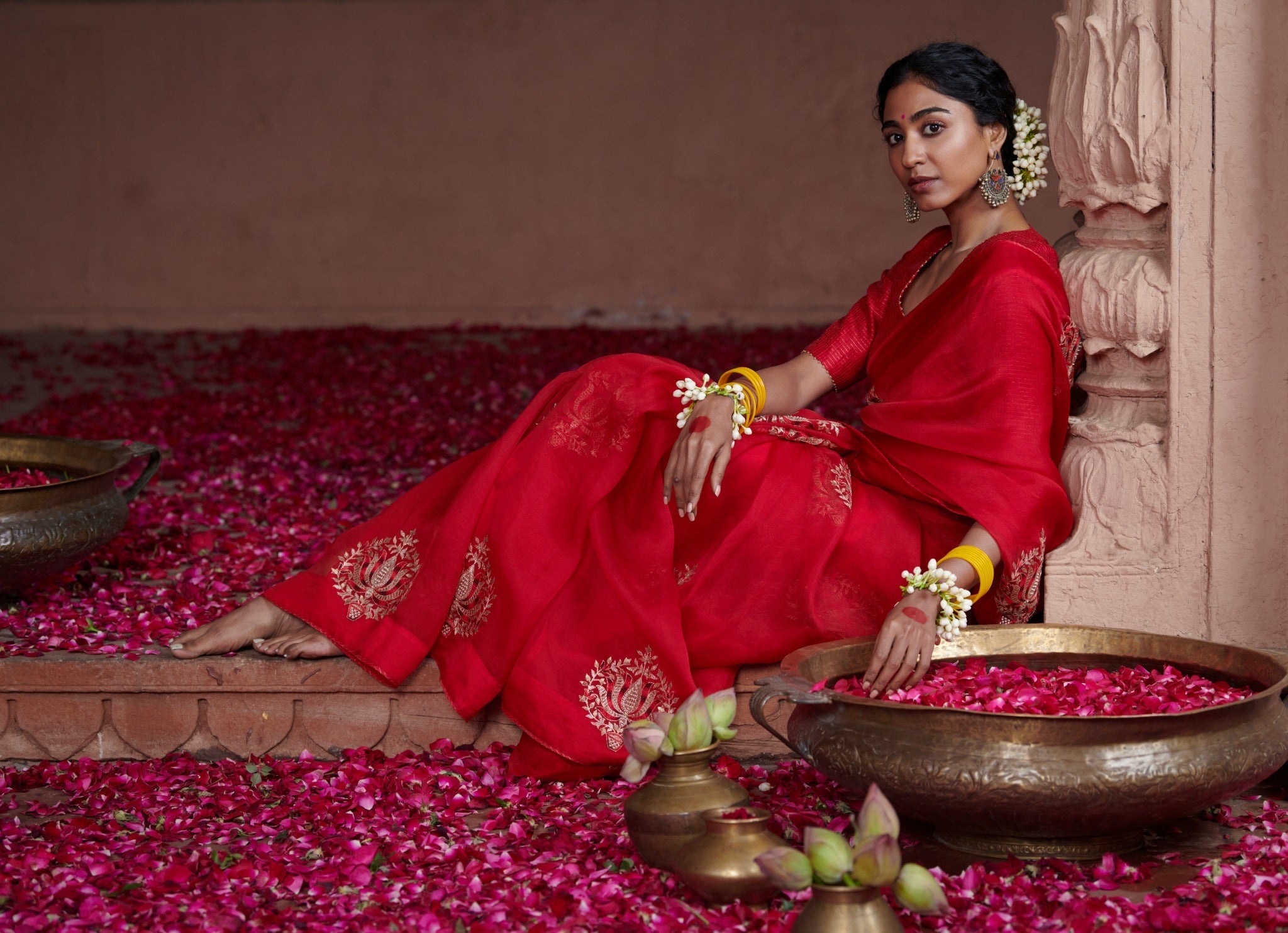 lotus saree