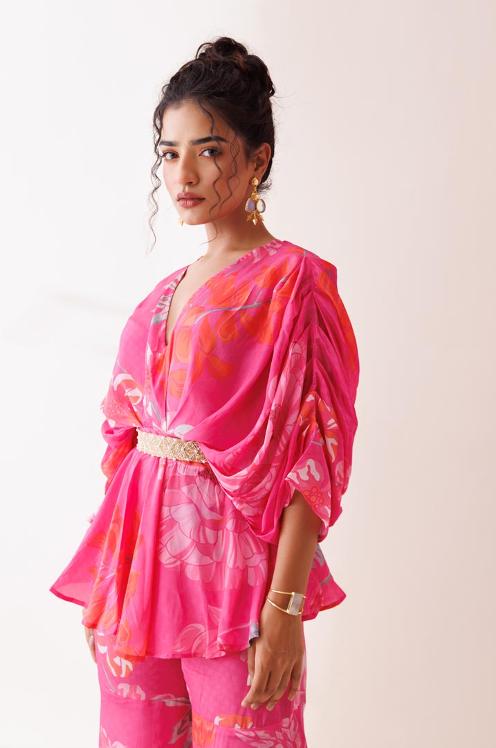 Pink magnolia co-ord set