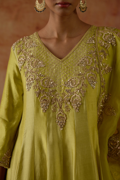 Shehnaaz Anarkali Set