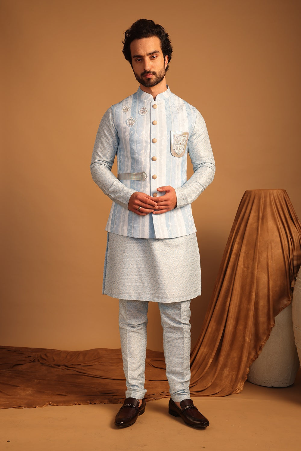 Skyward Blue kurta set