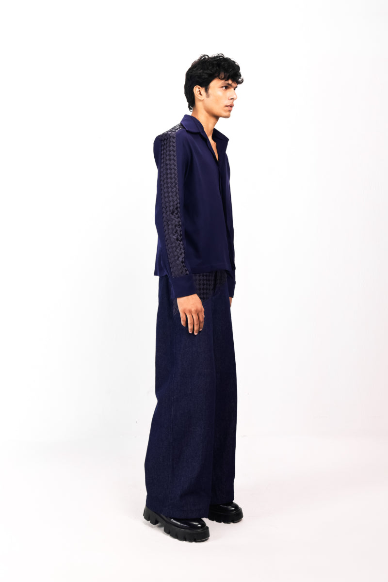 INDIGO DRIFT SHIRT