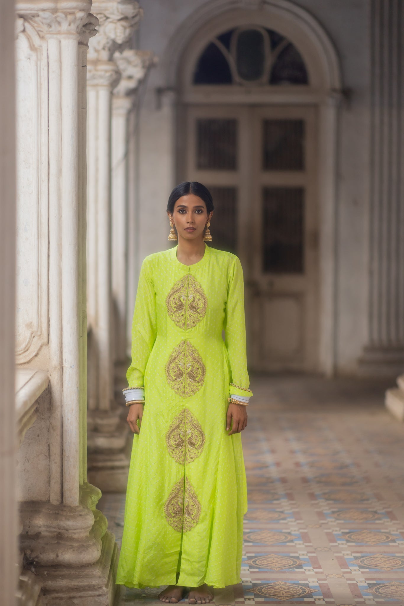 Bandhni signature gown