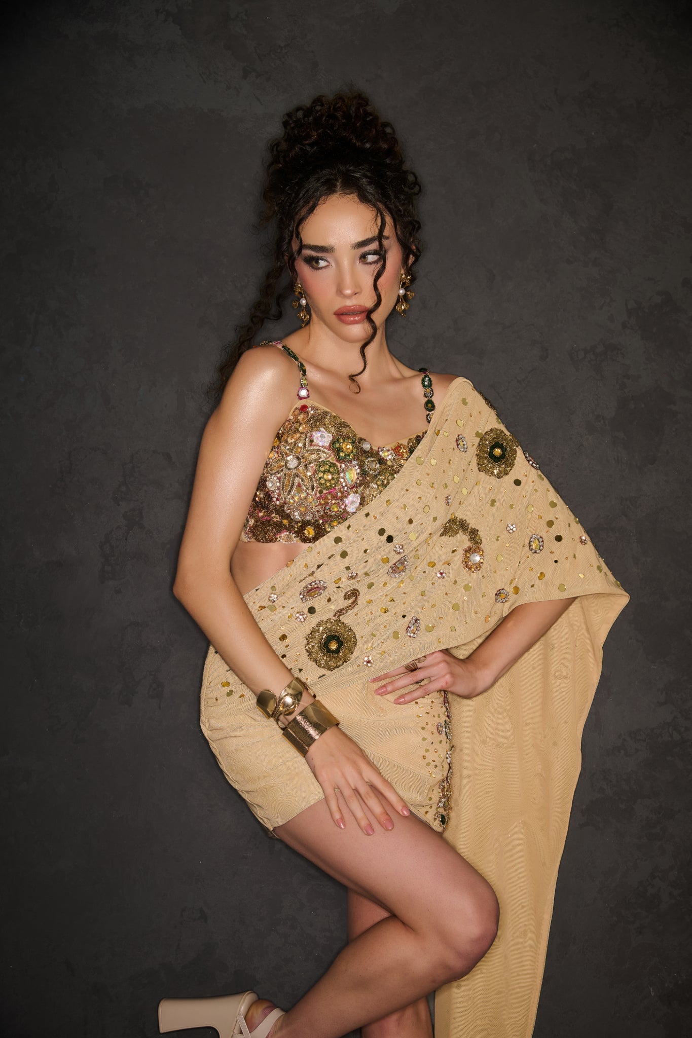 The Bare Saree