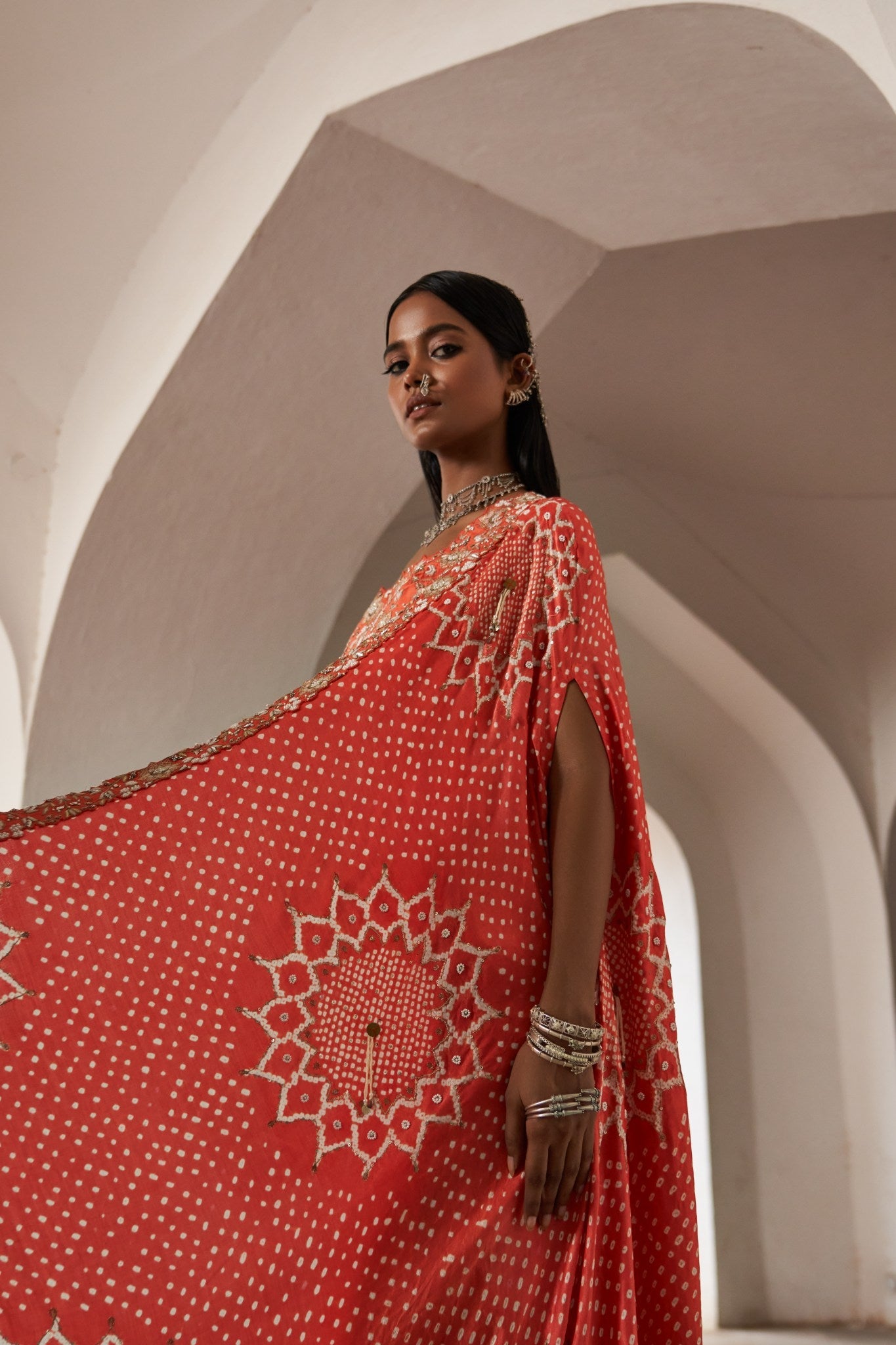 Surajmukhi cape set