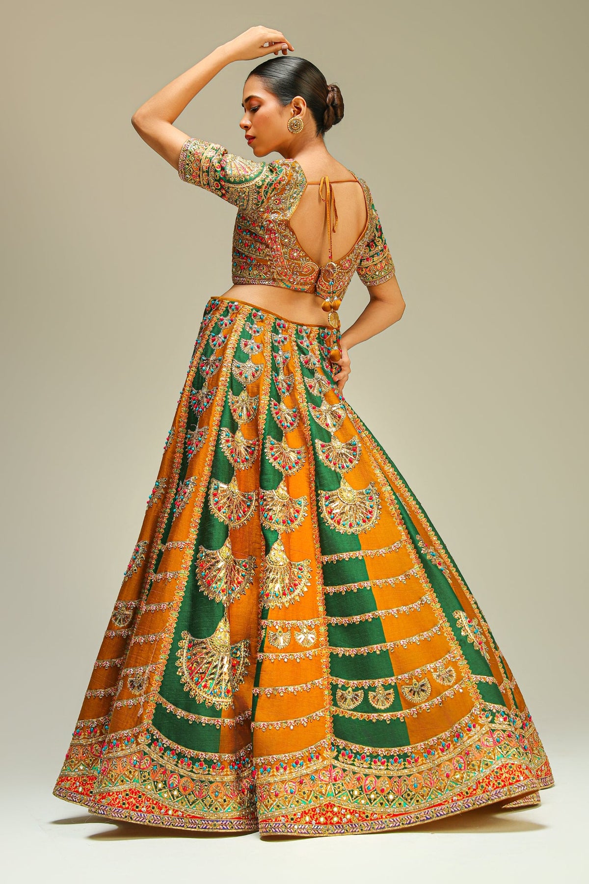 Rang Mahal Embroidered Lehenga Set