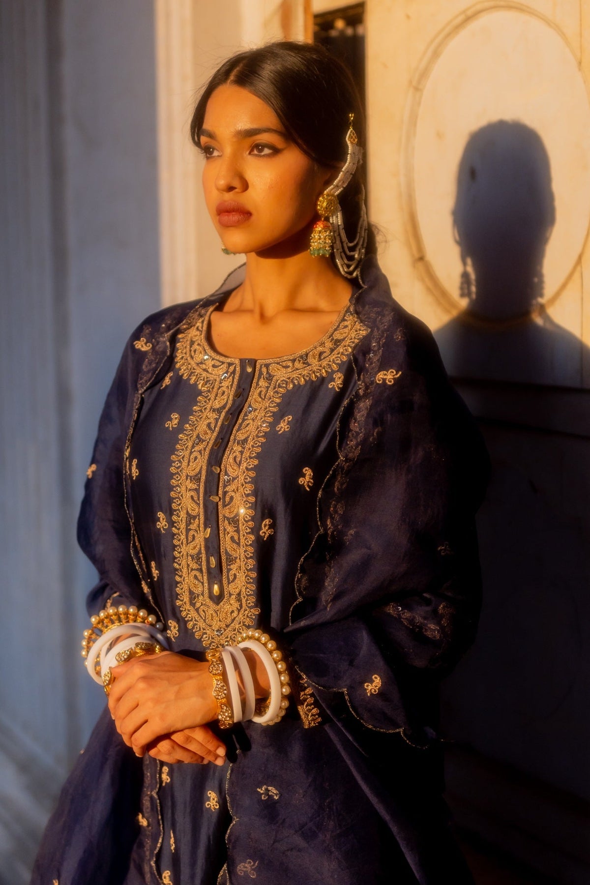SAAZ Classic Embroidered Kurta Set
