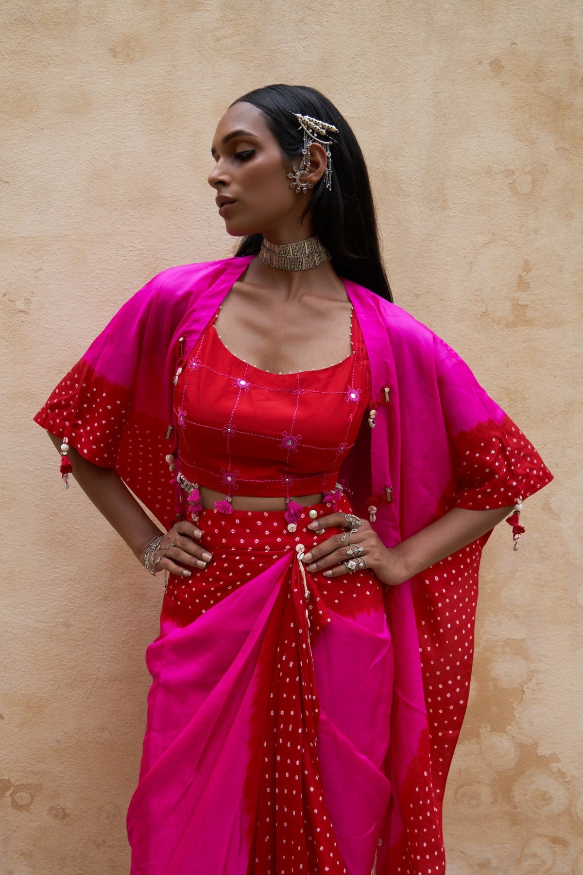 Hot mess kite cape set
