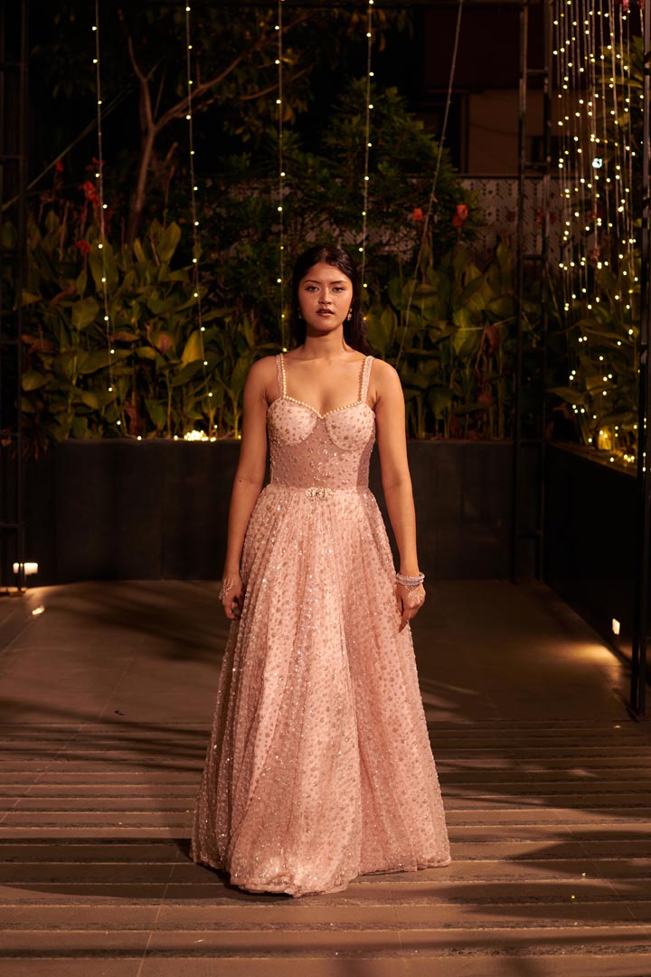 Baby Pink Gown.  1 (Gown)