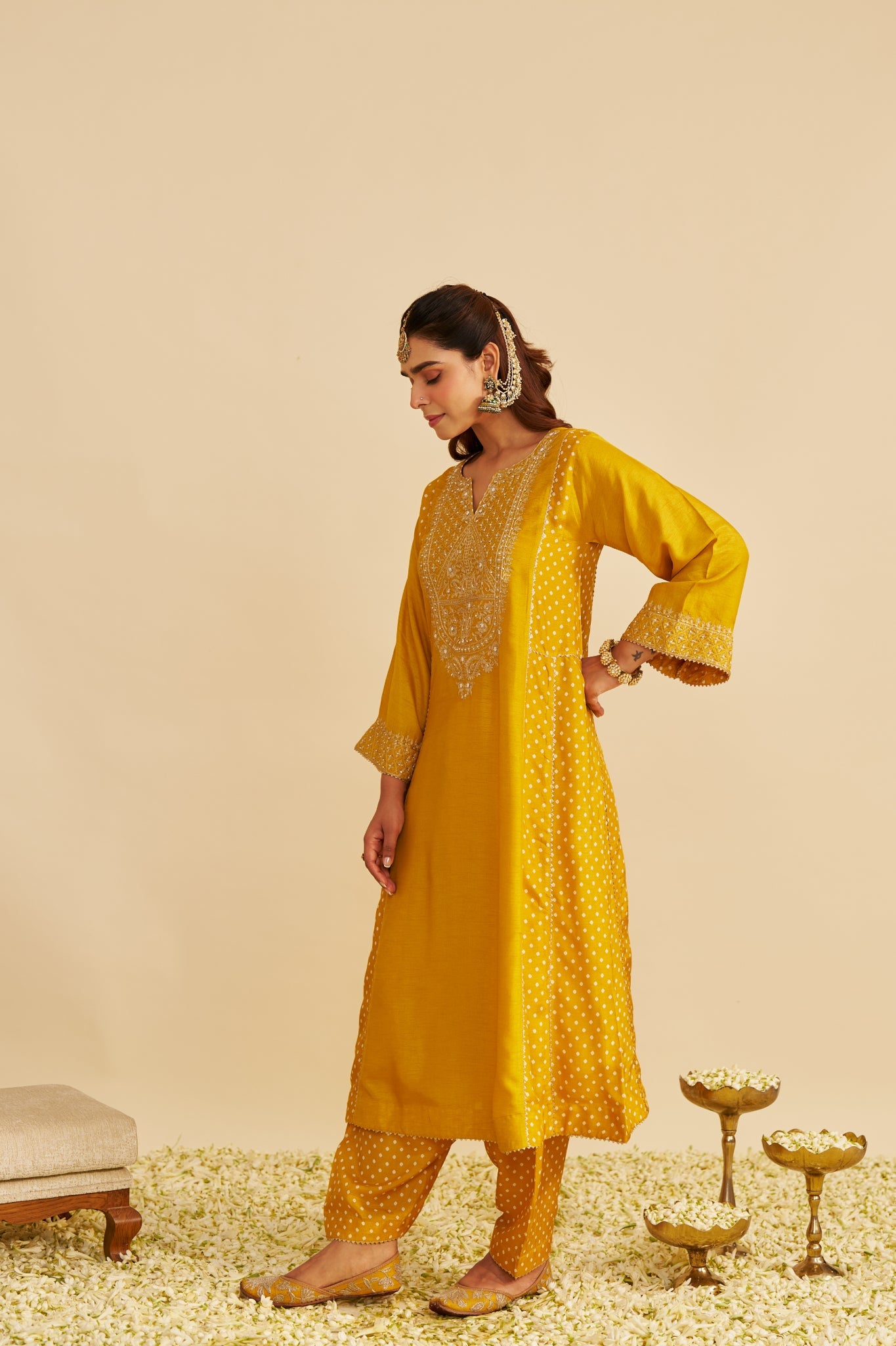 ESRA - LONG CHAUGA WITH SALWAR