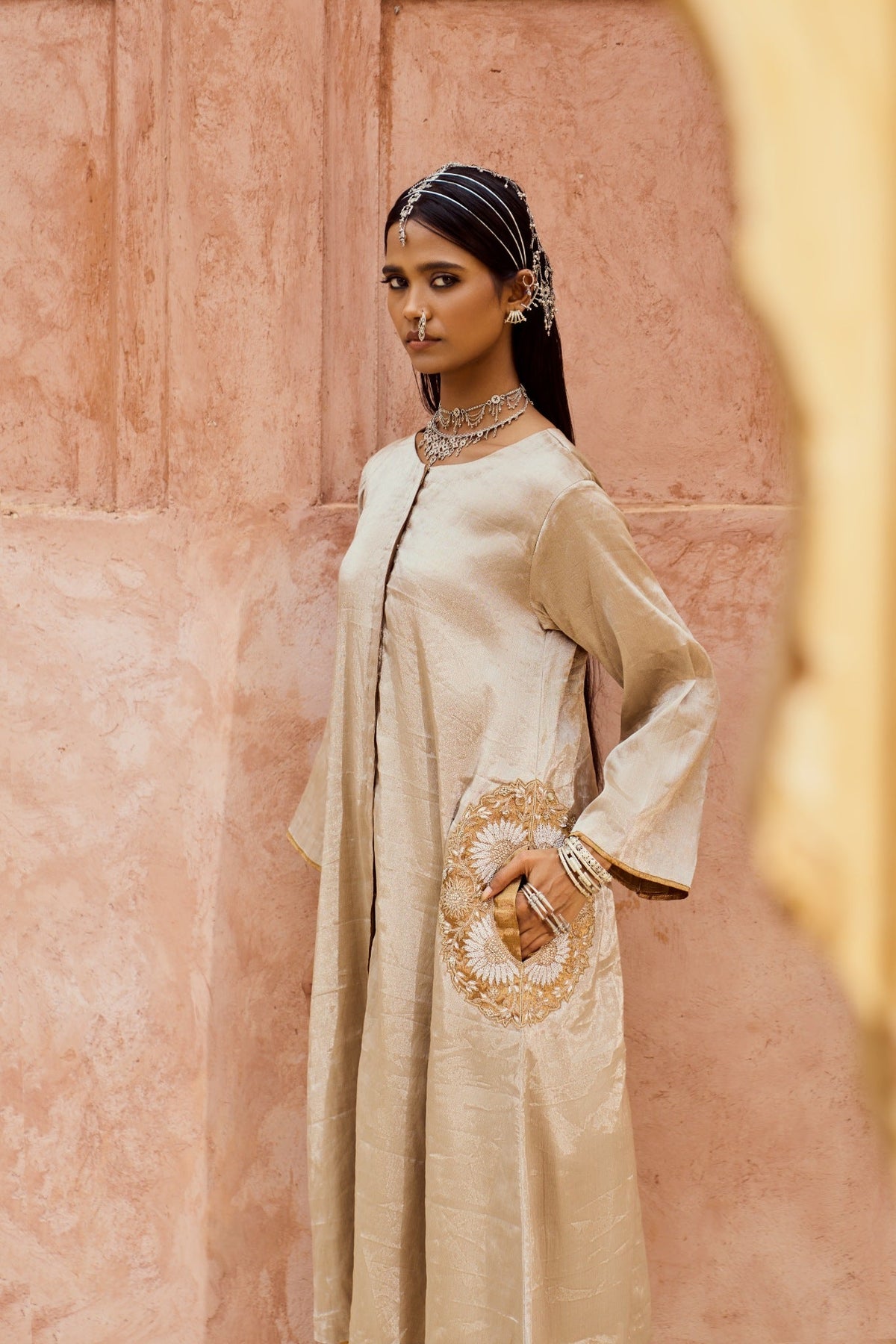 Sona chandi surajamukhi kurta