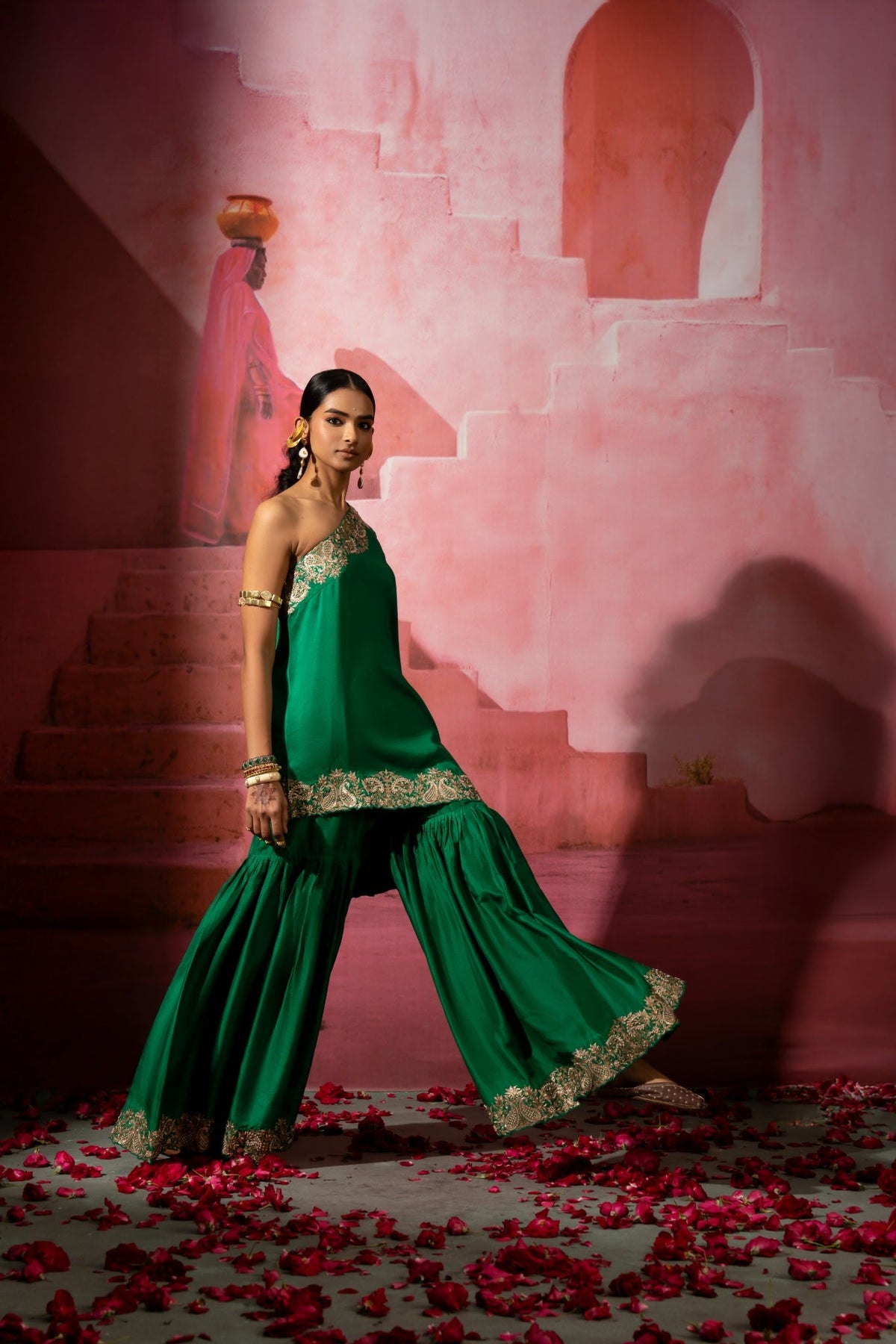 Kairi off shoulder sharara