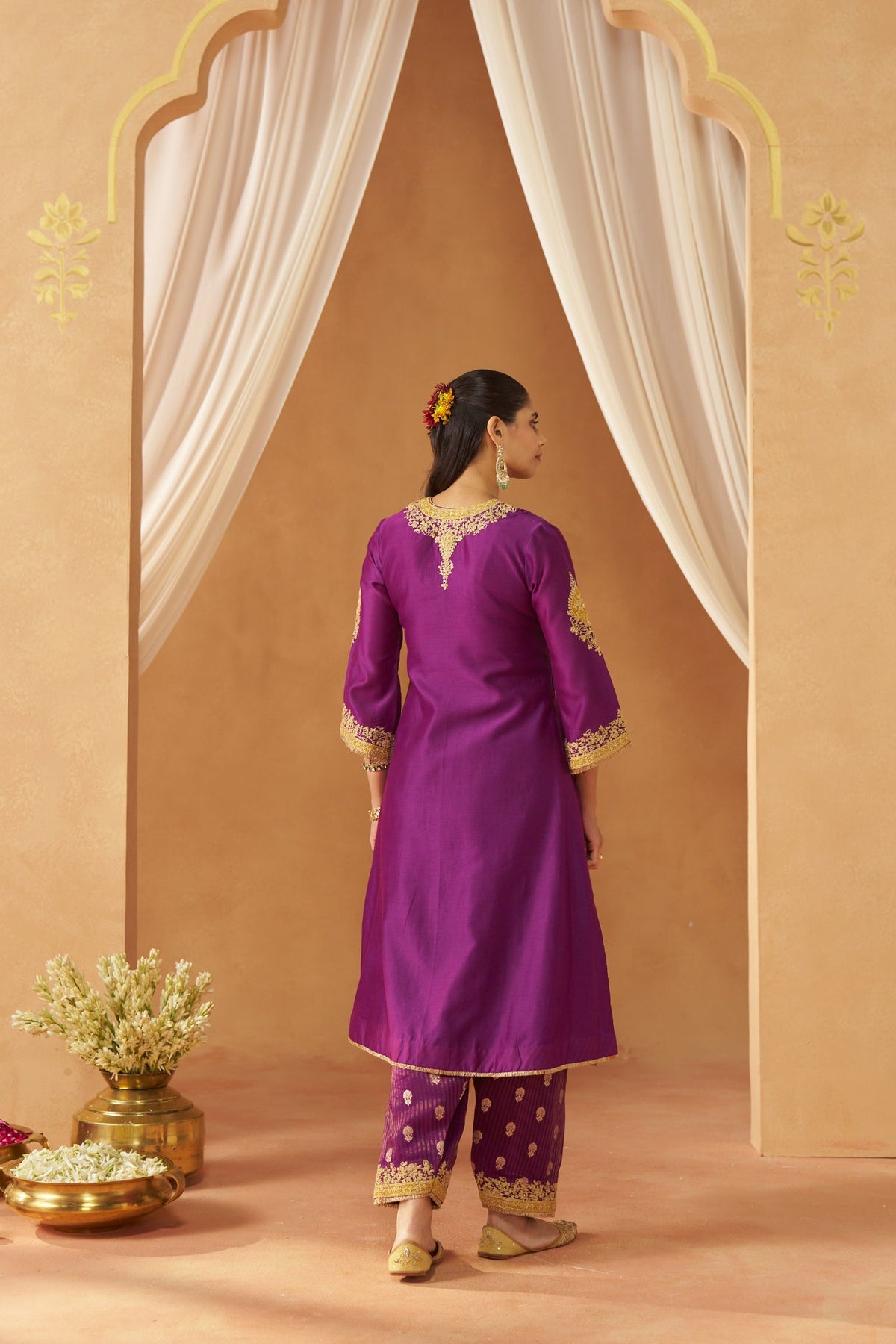 Liana Deep  Chauga with Salwar and Dupatta
